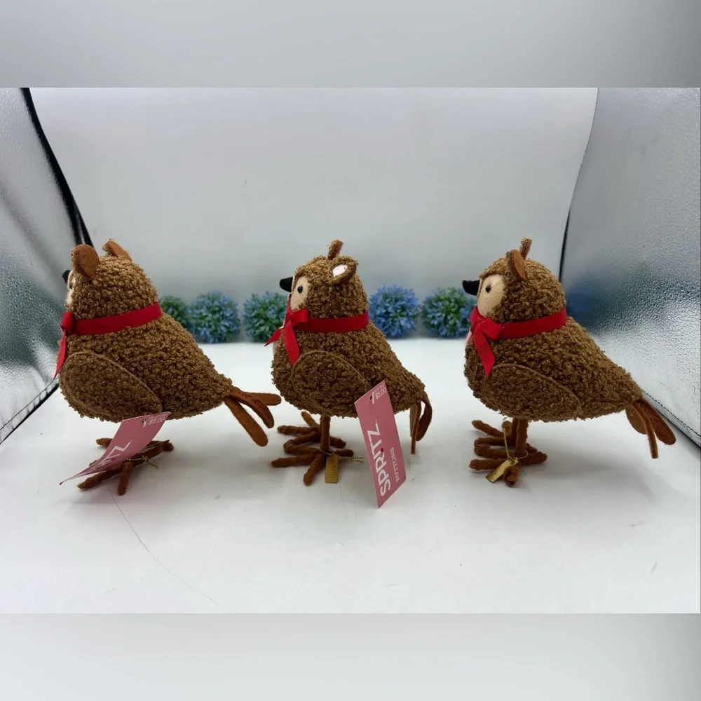 NEW 2025 Target Spritz BUTTONS Valentine’s Day TEDDY BEAR Bird Lot 3